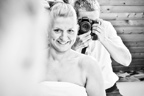 Braut und Fotograf
